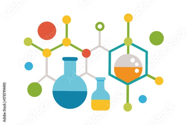 Obraz chemistry and science