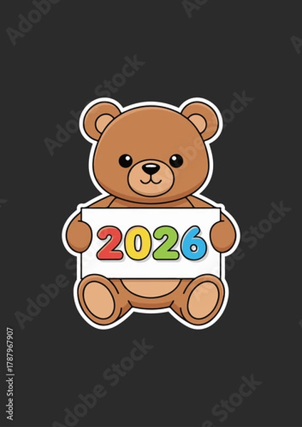 Obraz Happy New Year clip arts