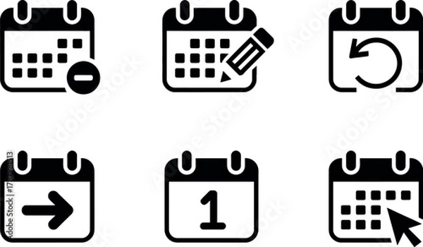 Fototapeta Calendar icon