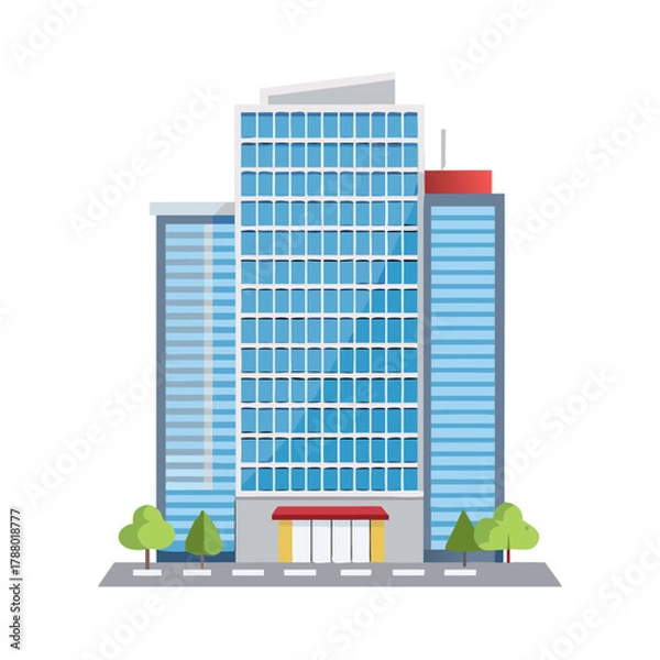Obraz Office Building Icon