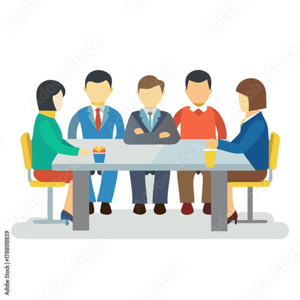 Obraz Business Meeting Icon