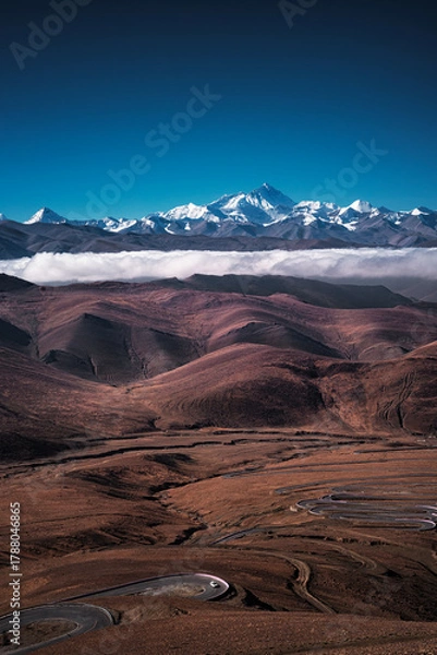 Fototapeta  Mount Qomolangma
