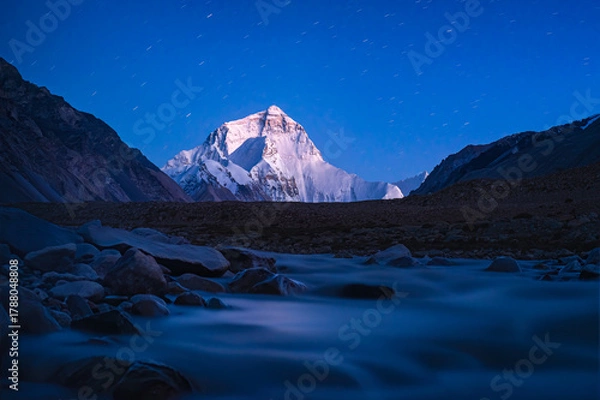 Fototapeta Mount Qomolangma
