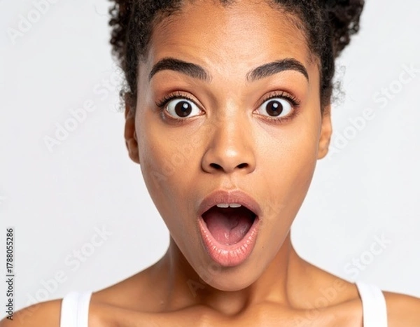 Obraz close-up of a girl's