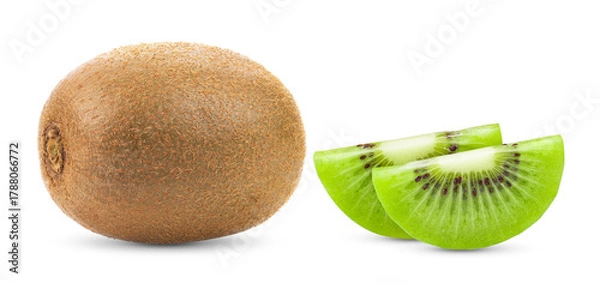 Obraz kiwi isolated on transparent png ( Image from camera )