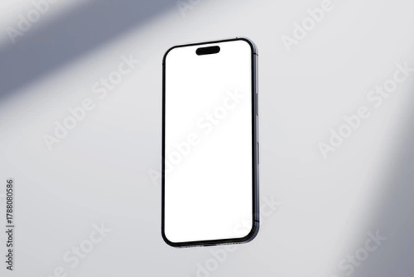Obraz Clean iPhone Mockup with shadow on background