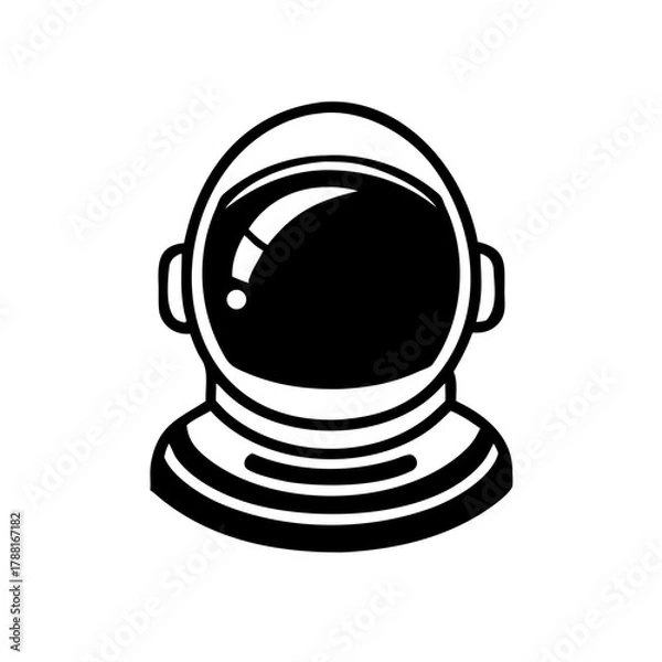 Obraz Space Explorer Helmet Design