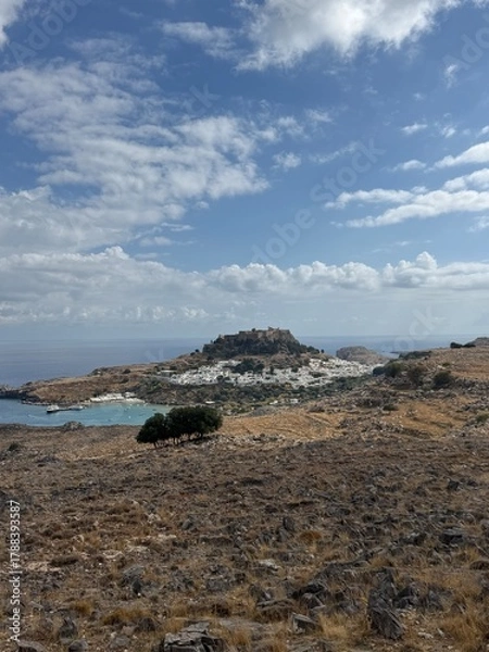 Obraz  Beach and Mountain View