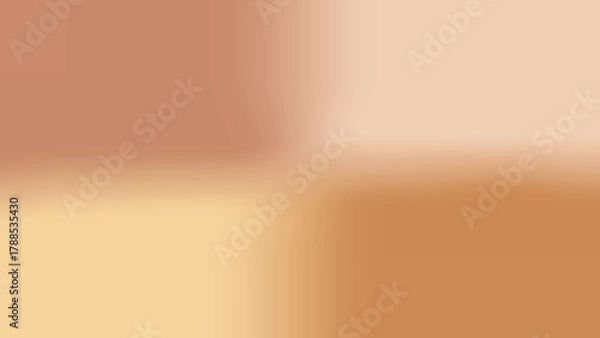 Obraz Brown to Beige Smooth Gradient Abstract Background
