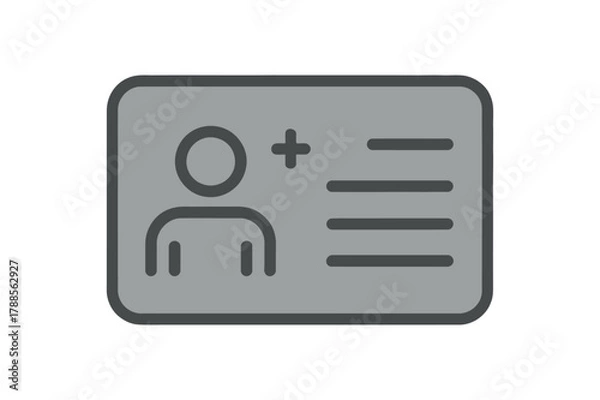 Fototapeta Red x marks in a circle illustration as a sign of non acceptance denoting cancellation of tasks and negative feedback