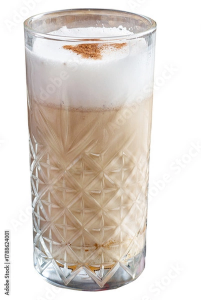 Obraz Latte in a tall glass