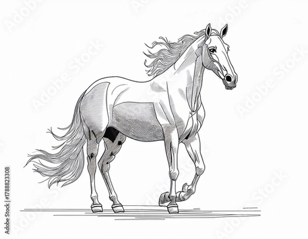 Fototapeta 馬　AI生成素材