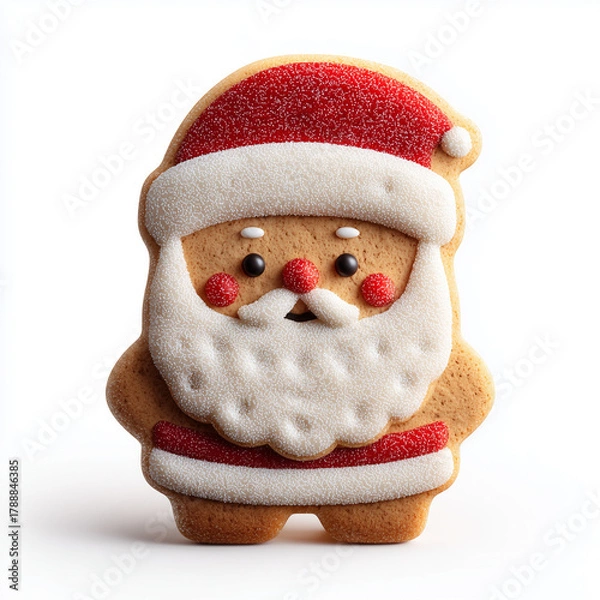 Obraz Santa Cookie Face