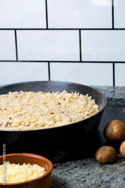 Fototapeta Risotto de hongos