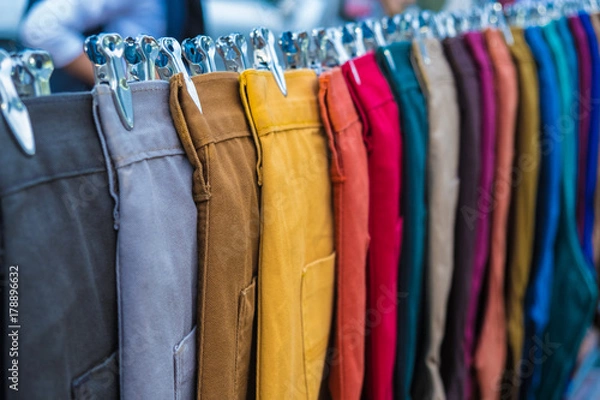 Obraz colorful jeans