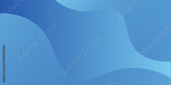 Fototapeta gradient transitions and flowing curves. Ideal for website banners, tech presentations, or elegant digital design themes.