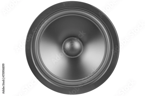 Obraz Audio speaker on white background