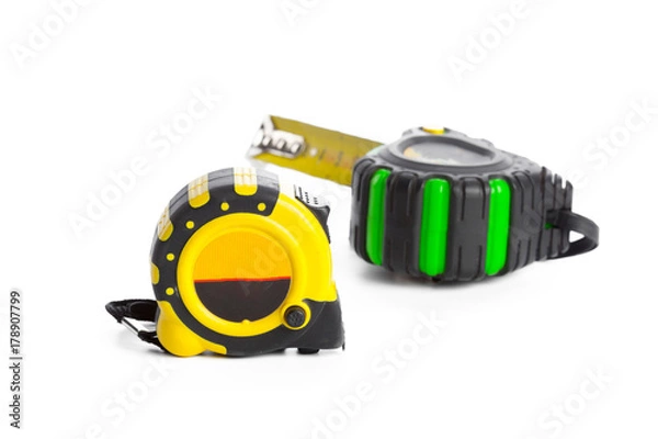 Obraz Tape measure on white background