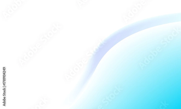 Obraz Abstract blue and purple wave for presentation