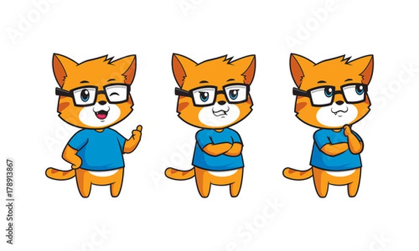 Fototapeta Kitten Mascot
