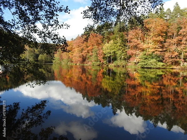 Obraz Couleurs sur le lac