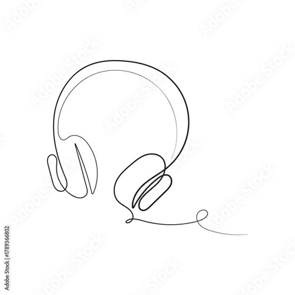 Obraz Music Illustration of Audio Sound and Modern Design