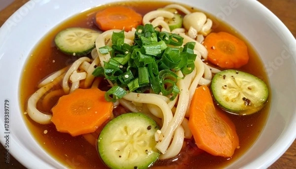 Fototapeta Vegetable Udon