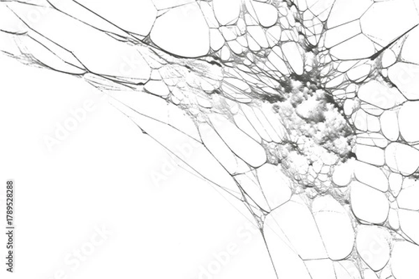 Fototapeta Spiderweb with intricate patterns and details