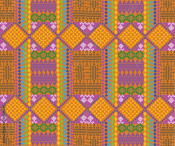 Fototapeta seamless geometric pattern