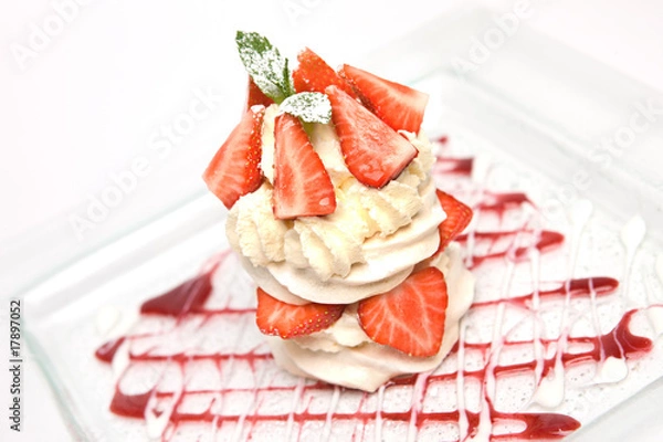 Obraz Strawberry Pavlova
