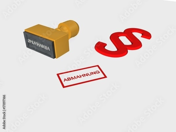 Obraz abmahnung