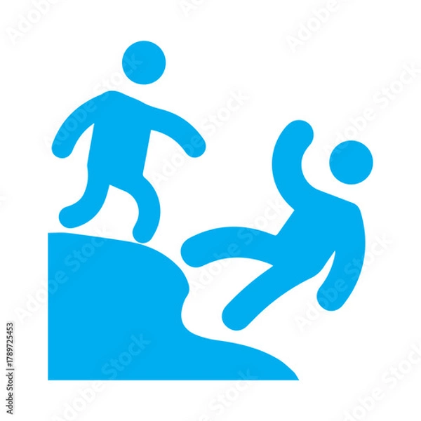 Fototapeta Falling Icon