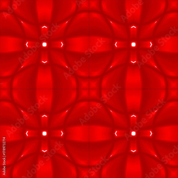 Fototapeta Seamless geometric pattern. Beautiful Color ornament.