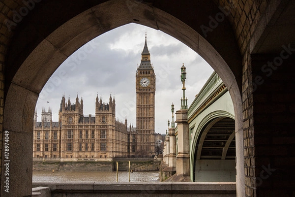 Obraz Big ben Tamise