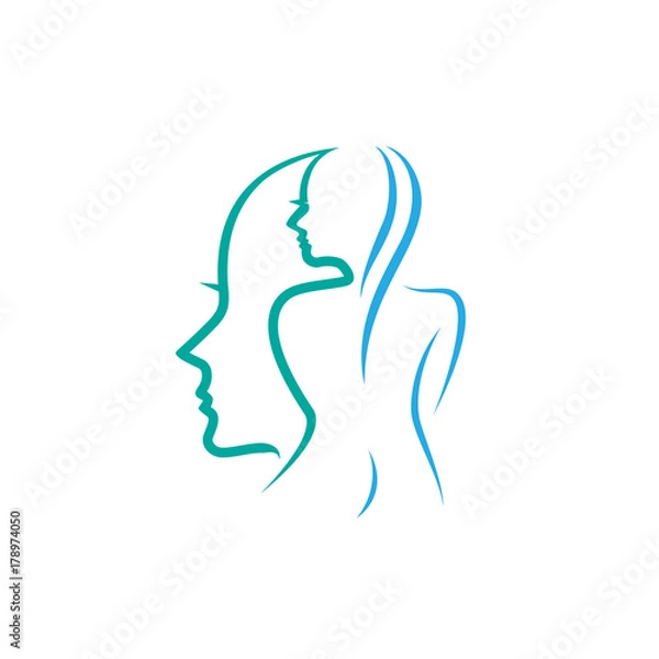 Obraz plastic surgery clinics logo