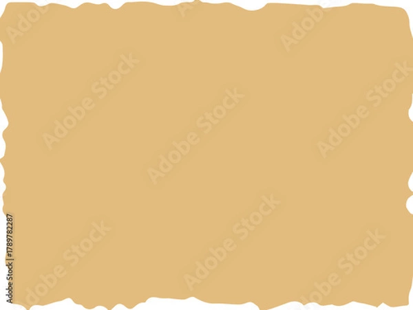 Obraz old paper with burnt edges