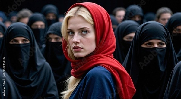 Obraz Cultural Crossroads: A Western Gaze in a Sea of Faith