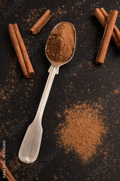Obraz Colher e canela