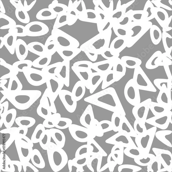 Fototapeta Circle Abstract Bio Chain Pattern