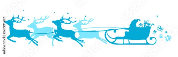 Obraz Rendeers Sleigh