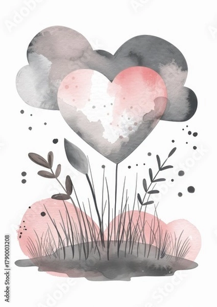 Obraz valentine's card