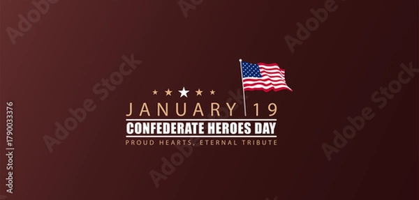 Obraz Confederate Heroes Day Tradition and Tension on January 19