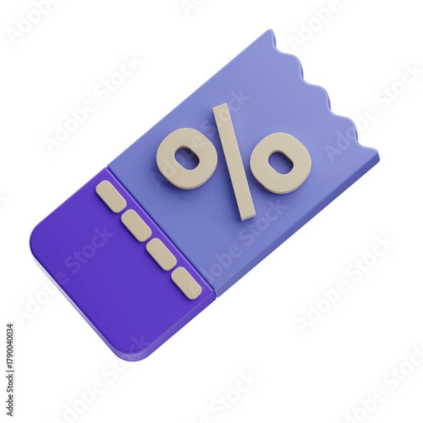 Obraz Discount Percentage Coupon