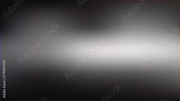 Fototapeta Gradient glass ripple flow in teal and navy tones, luminous blur reflection, smooth vertical distortion, futuristic abstract movement.