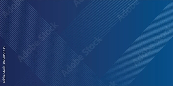 Fototapeta Modern abstract dark navy blue banner background. Vector abstract graphic design banner pattern background template.