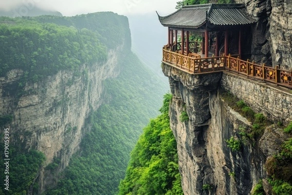 Obraz View from the top of the mountain