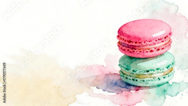 Fototapeta macaroon 