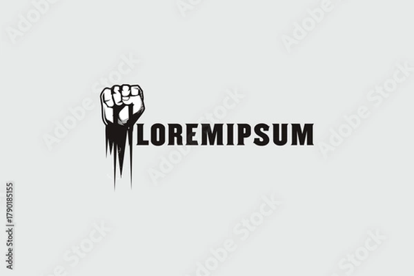 Obraz hands up illustration vector template design