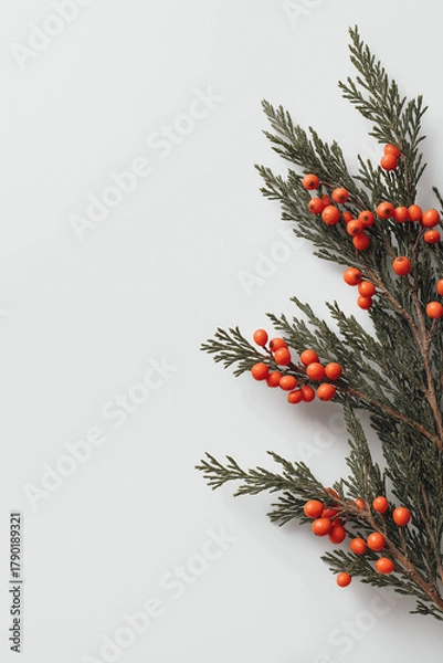 Obraz christmas tree branches