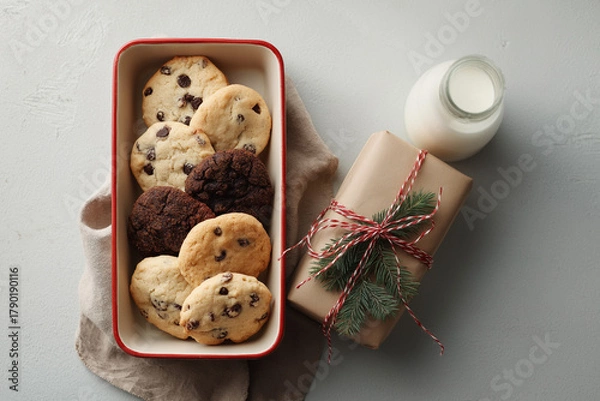 Obraz chocolate chip cookies